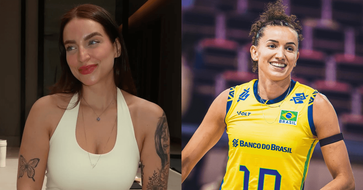Bruna Unzueta confirma su relación con Gabriela Guimarães, estrella de la selección brasileña femenina de voleibol.