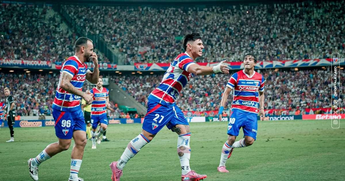 Il Fortaleza concede il pareggio al Ceará nei minuti di recupero.