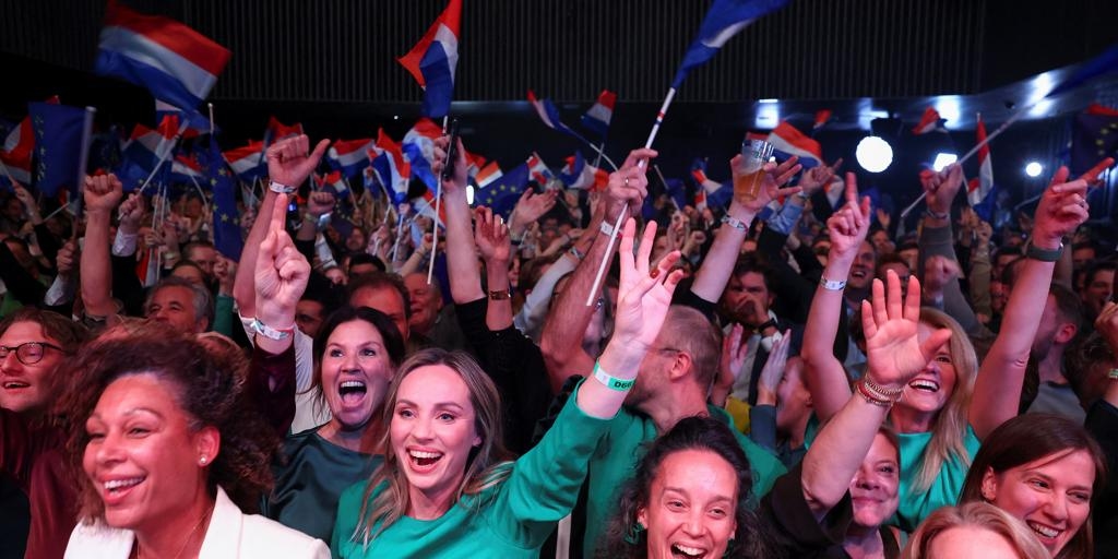 Pro-Europese liberalen winnen in Nederland, volgens peilingen