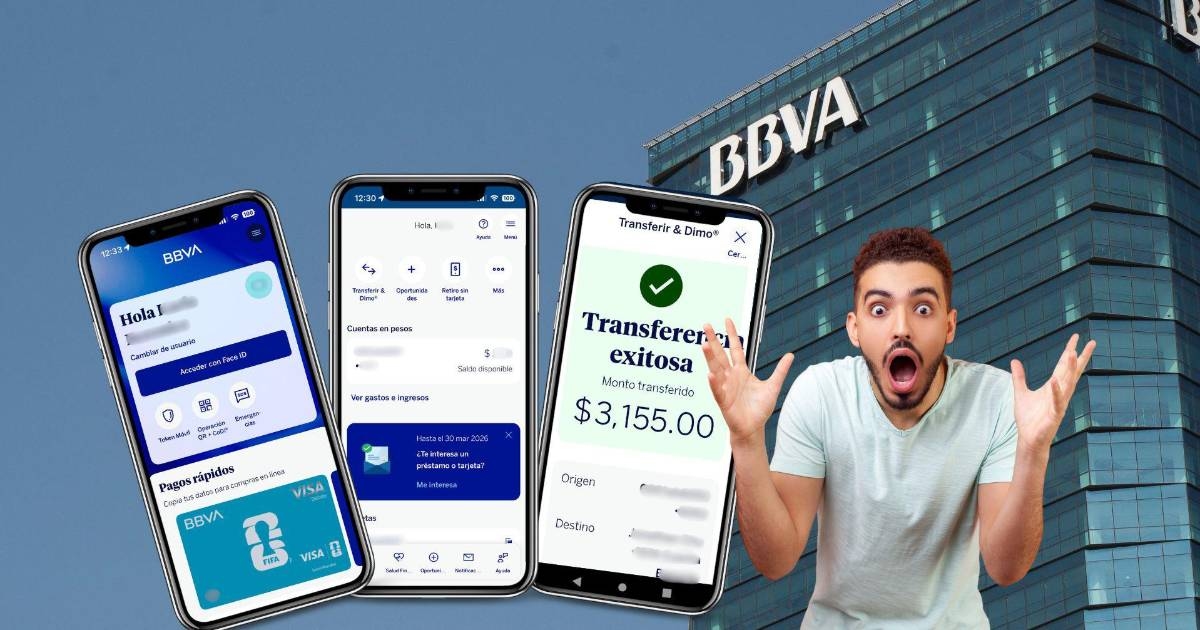 ¡BBVA cambia su app! ¿Cómo hacer una transferencia desde la nueva banca móvil?
