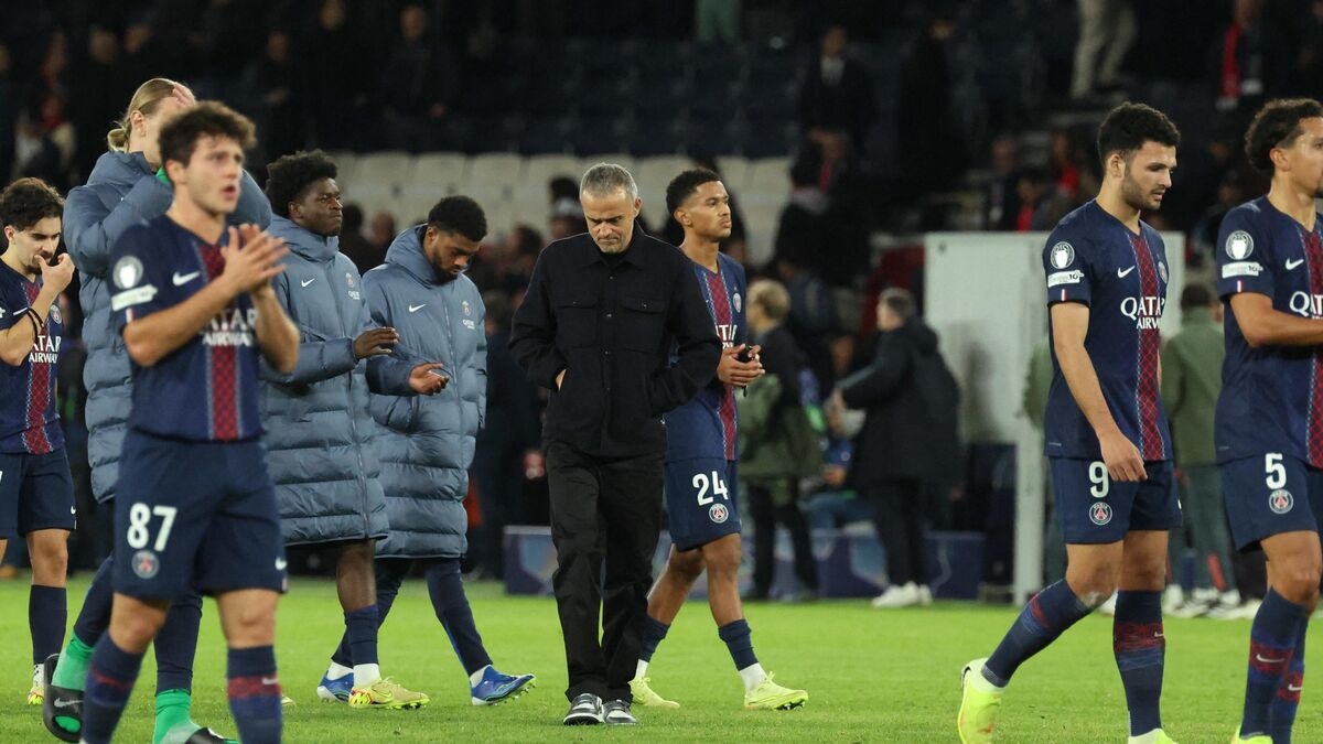 PSG-Bayern Munich (1-2): "Cuando regalas goles así, es normal perder", estalla Luis Enrique.