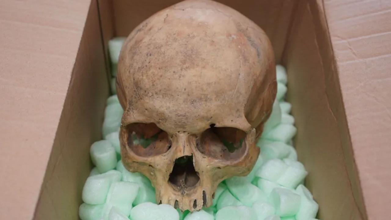 Devolvió el cráneo que había robado 60 años antes de su muerte.