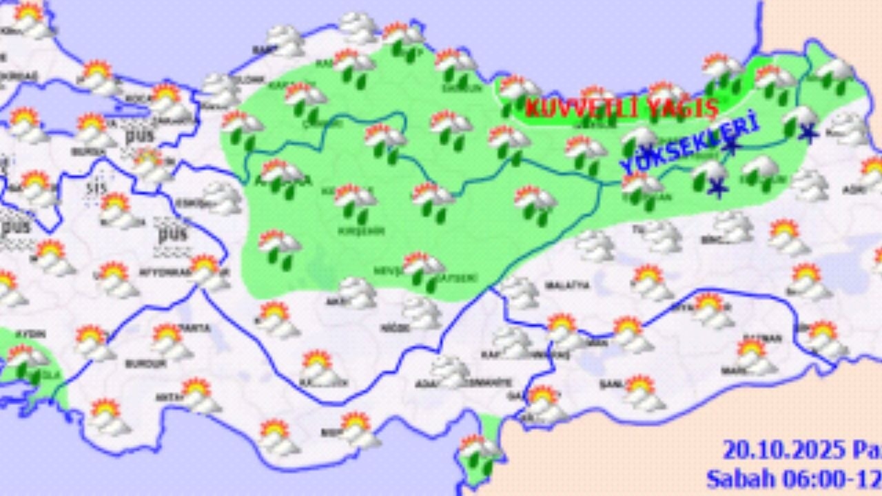 Heavy rain alert across Türkiye: Caution in these provinces!
